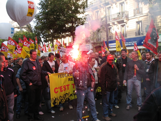 Une grève historique