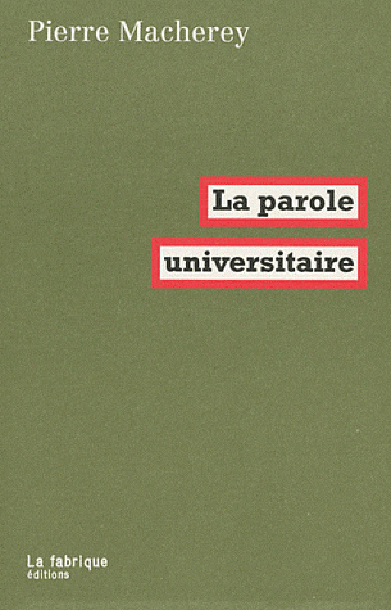 L’université en questions