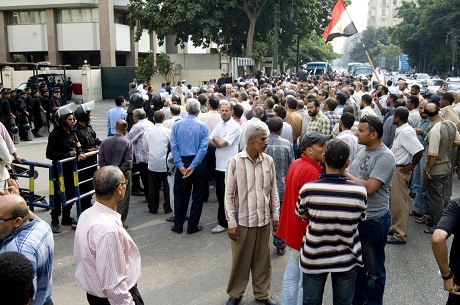 Les ouvriers au coeur de la révolution egyptienne