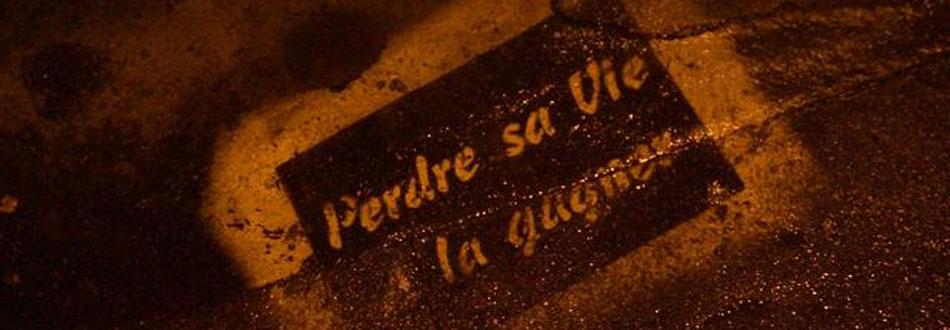 Perdre sa vie à la gagner