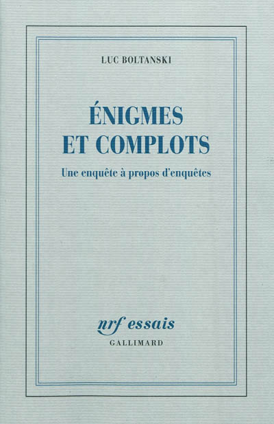 Boltanski mène l’enquête