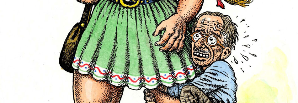 Robert Crumb, l’homme qui aimait les rondes