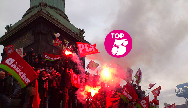 Les 5 luttes de l&rsquo;année 2012