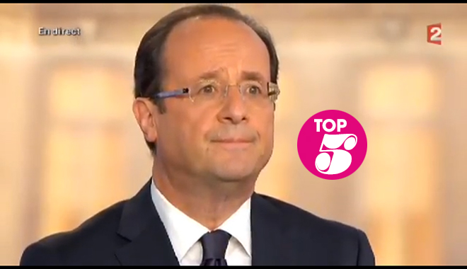 Les 5 phrases politiques de l&rsquo;année 2012