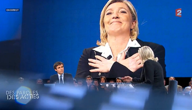 Marine Le Pen y va franco