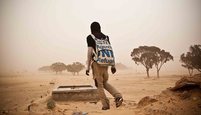 Choucha, secteur E, les damnés du désert