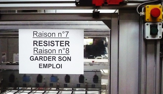 Fralib, 1000 jours et un carrefour