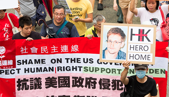 Oui à l&rsquo;asile politique pour Snowden