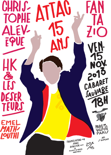 Ce soir, Attac fête ses 15 ans au Cabaret sauvage