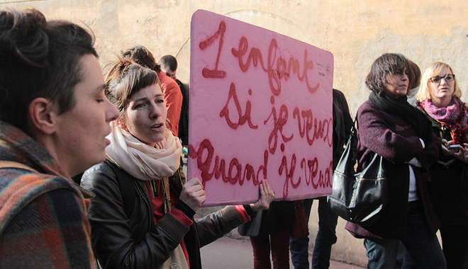 Manifestations pour la défense du droit à l&rsquo;avortement en Espagne