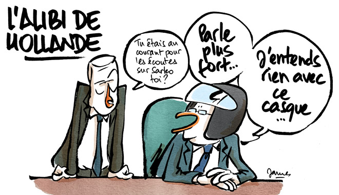 Écoutes Sarkozy : Hollande innocenté