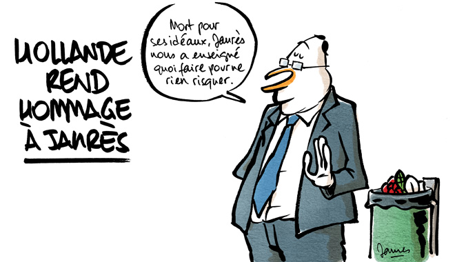 Jaurés : Hollande a retenu la leçon