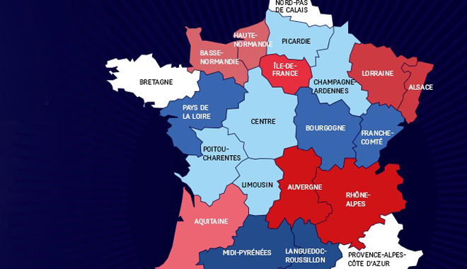 La France à la carte de François Hollande