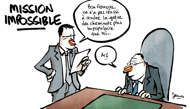 SNCF : nouvel échec pour Hollande