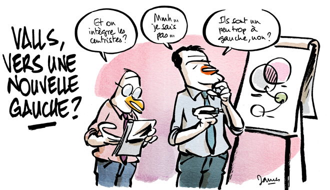 Reconfiguration du PS : Valls travaille