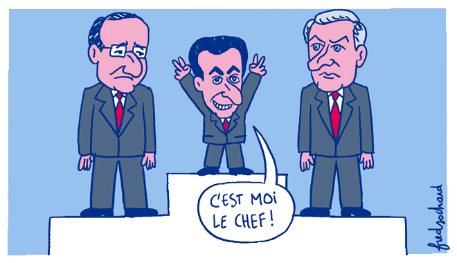 Sarkozy sur la plus haute marche