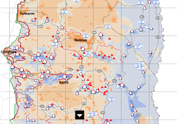 La colonisation israélienne en cartes interactives