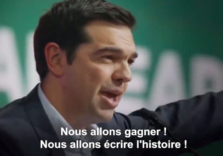 « Syriza est le visage d&rsquo;une Europe qui change » (vidéo)