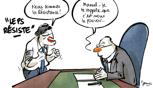 Manuel Valls prend le maquis