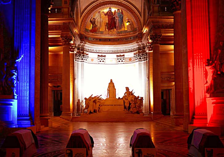 Panthéon : catafalque d’une gauche