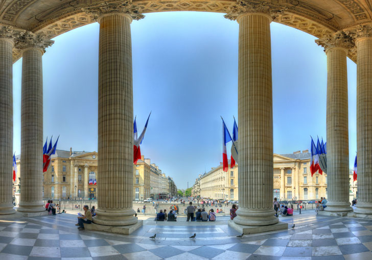 Panthéon 2015 : la photo retouchée