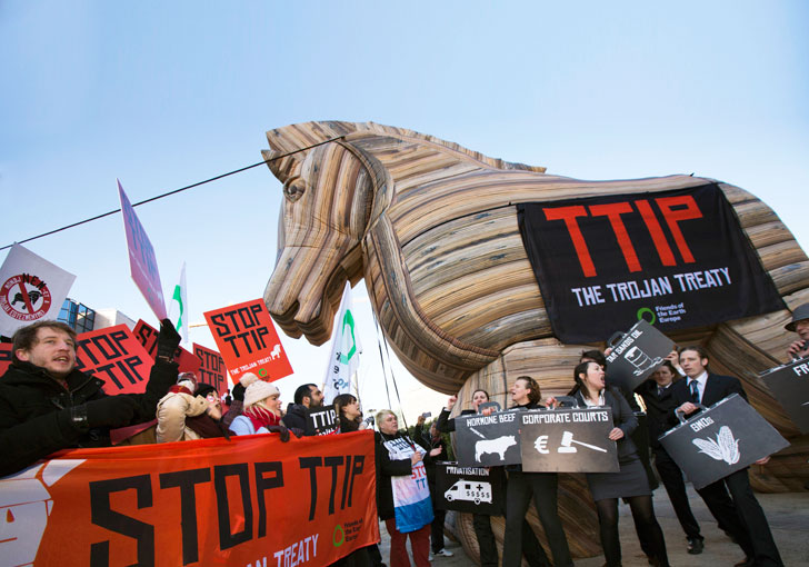 Jean-Michel Coulomb (Attac) : « Contre le TAFTA, le gouvernement français n&rsquo;a que des mots »