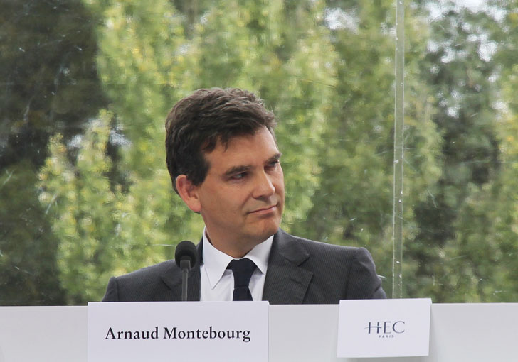 Montebourg s&rsquo;échauffe à l&rsquo;eau tiède