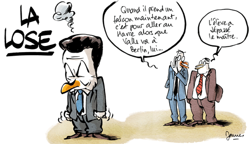 Valls-Sarkozy, duel aérien