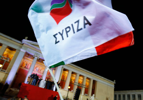 La Grèce, seule à gauche