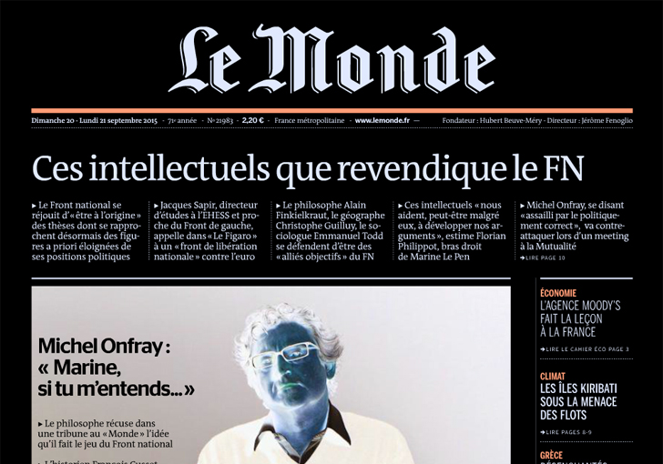 La querelle des intellectuels ou la droitisation des esprits