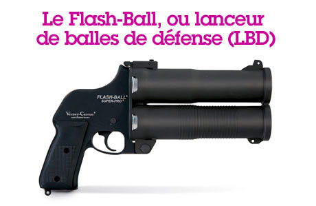 Flash-Ball, grenades : pourquoi il faut désarmer le maintien de l&rsquo;ordre