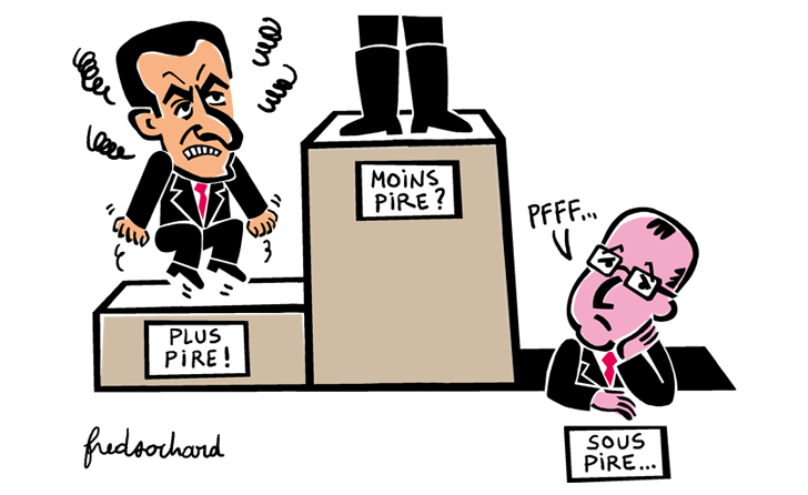 Sondages : podium à l&rsquo;amer