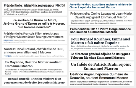 Nouvelles des deux mondes