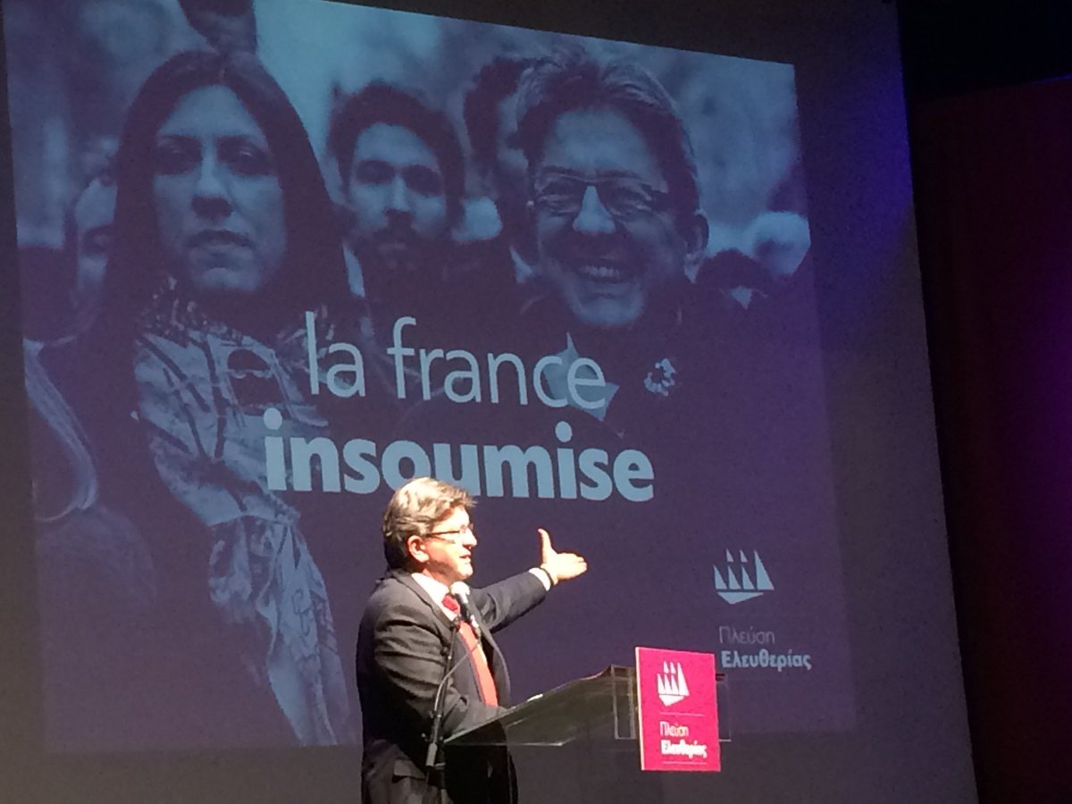 Mélenchon à Athènes : l&rsquo;Europe insoumise en marche ?