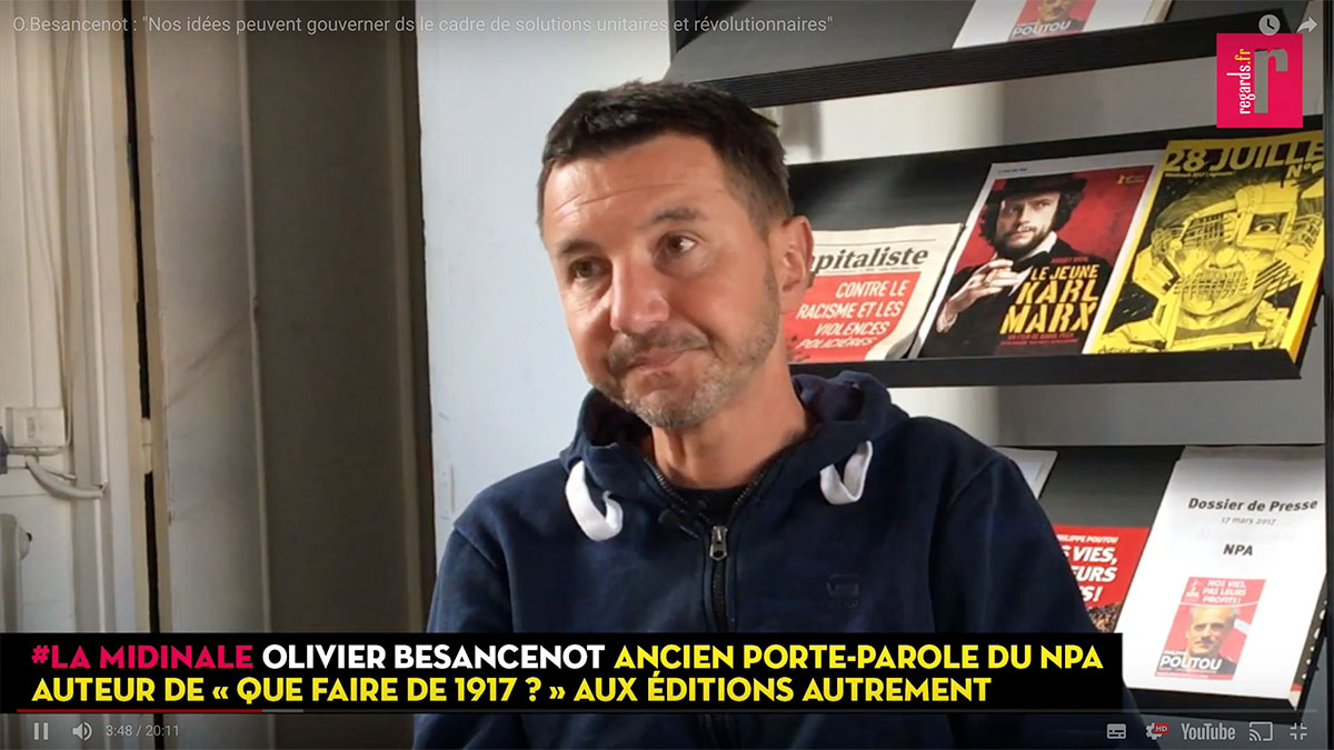 Olivier Besancenot : « Nos idées peuvent gouverner dans le cadre de solutions larges, unitaires et révolutionnaires »