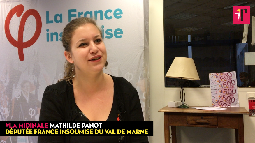 Mathilde Panot : « Comme d&rsquo;habitude, Emmanuel Macron est d&rsquo;une grande hypocrisie. »