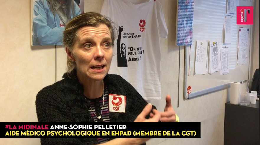 Anne-Sophie Pelletier : « L’Etat abandonne complètement ses anciens. »