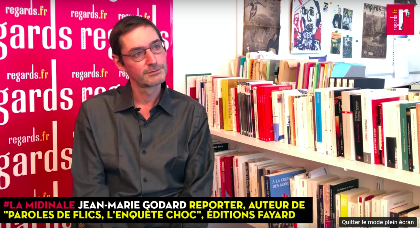 Jean-Marie Godard (auteur de « Paroles de flics ») : « Les policiers ont l&rsquo;impression d&rsquo;être seuls contre tous. »