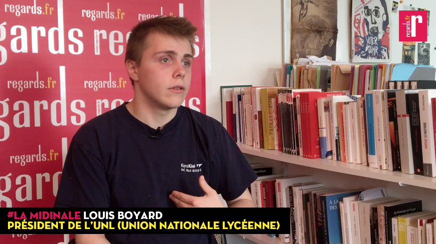 Louis Boyard : « Le seul moyen de se faire entendre, c’est d’appeler à des blocages de lycées »