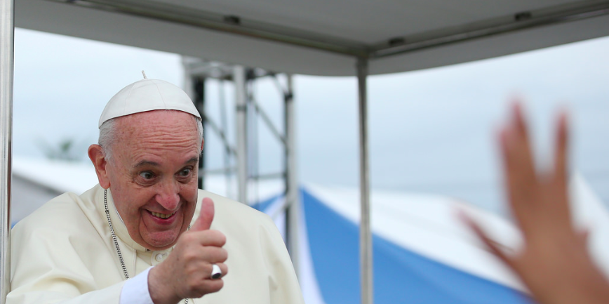 Un pape, ça ne peut décidément pas être progressiste