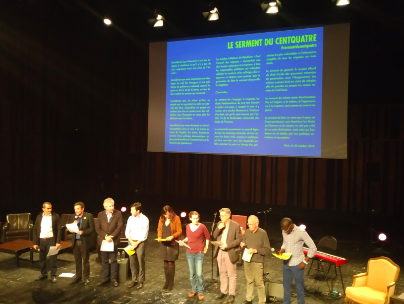 Le Serment du Centquatre