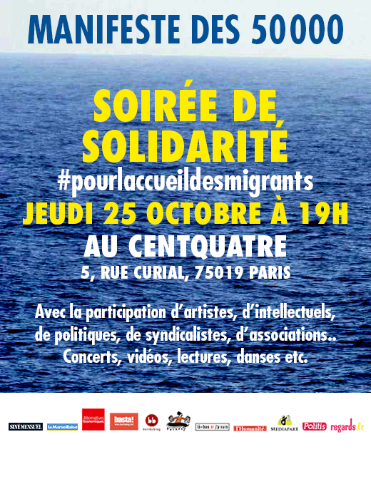 Le Manifeste des 50.000 fait campagne pour l’accueil des migrants