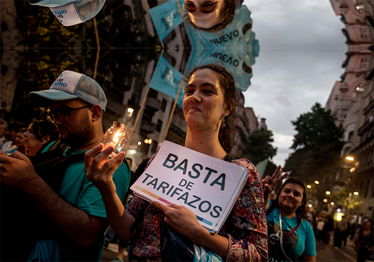 L’ombre des gilets jaunes plane sur l&rsquo;Argentine