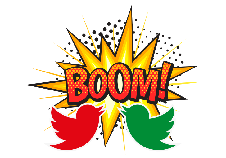 La gauche tweete à vue