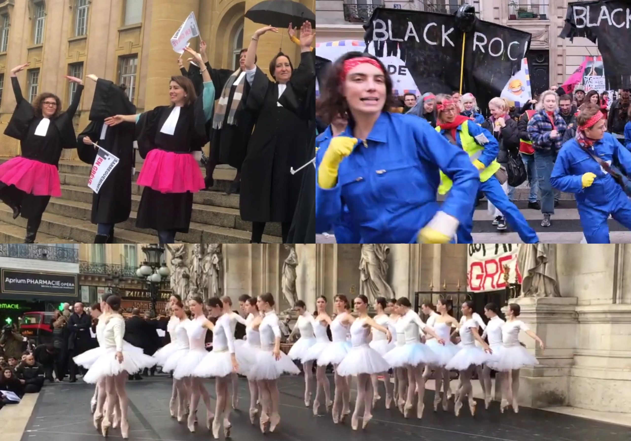 VIDÉO. La grève est une fête