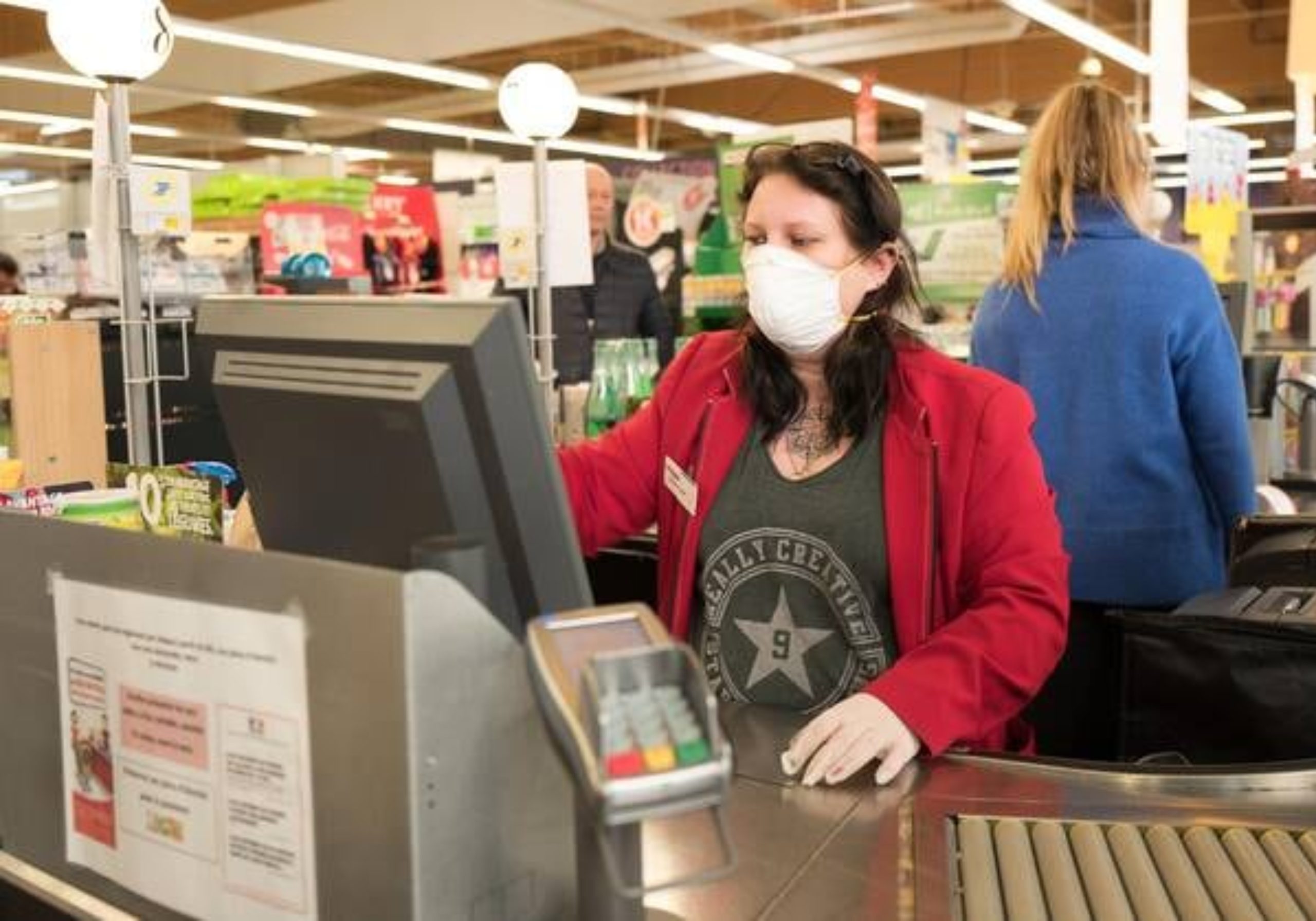À la caissière de mon supermarché