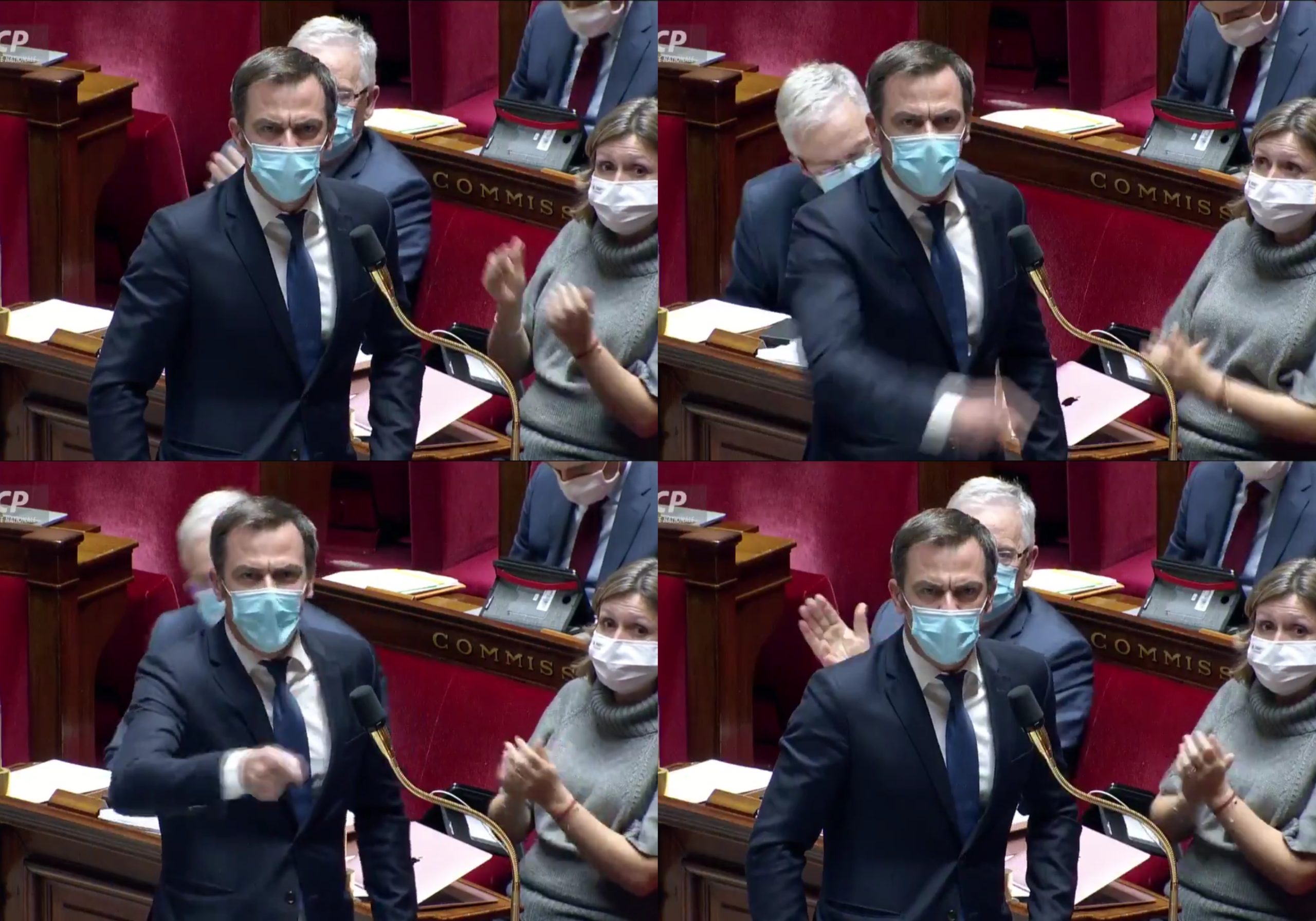 Et Véran péta un plomb face aux députés : « Sortez d’ici ! »