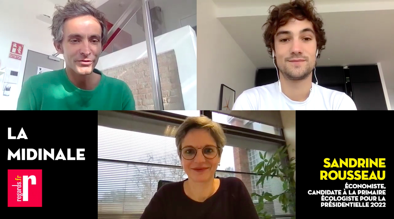 Sandrine Rousseau : « Il peut y avoir un enthousiasme pour une femme présidente de la République »