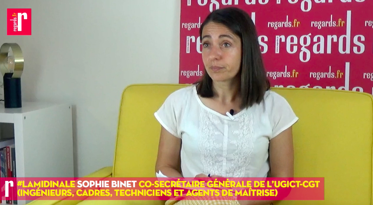 Sophie Binet : « Le télétravail a fait exploser le temps de travail »