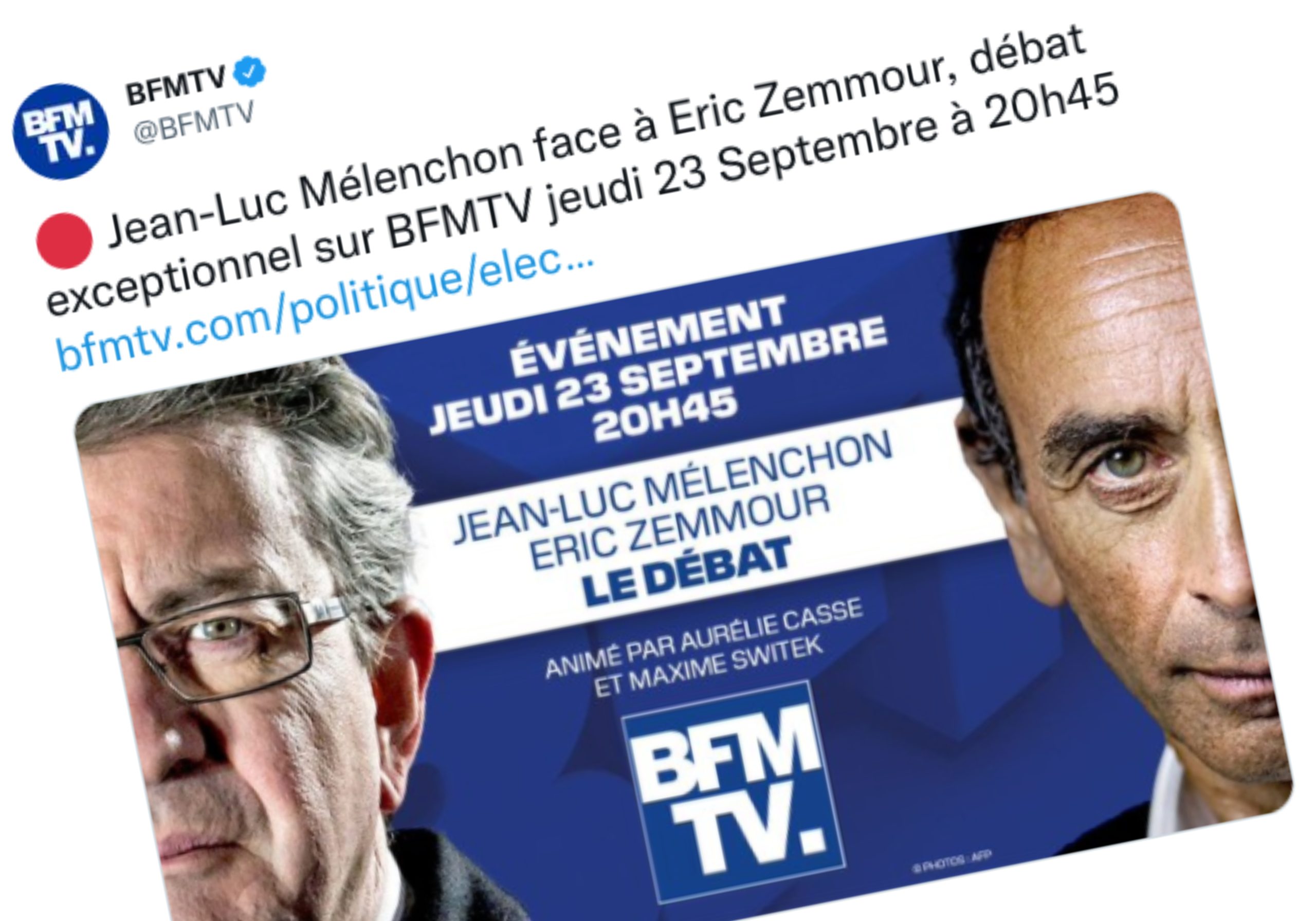 Mélenchon-Zemmour : quand le débat fait débat